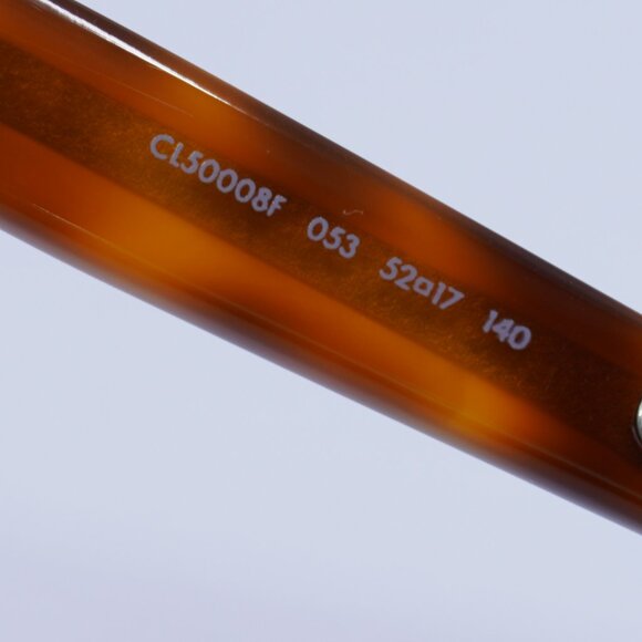 Celine CL50008F 053 Eyeglasses Havana 52mm Round Frame - Picture 8 of 9